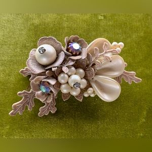 Vintage Haskell Esq Brooch 1940s